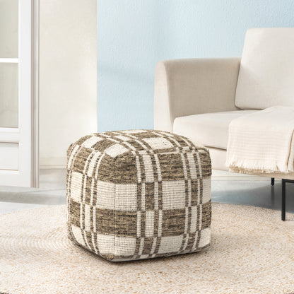 Leone Pouf - Brown