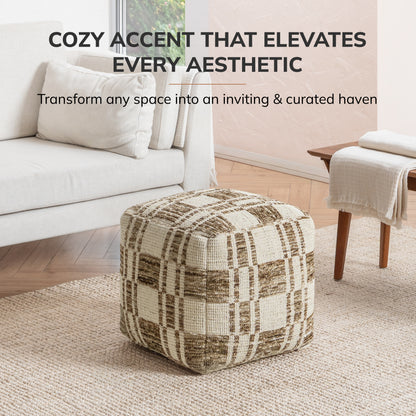 Leone Pouf - Brown
