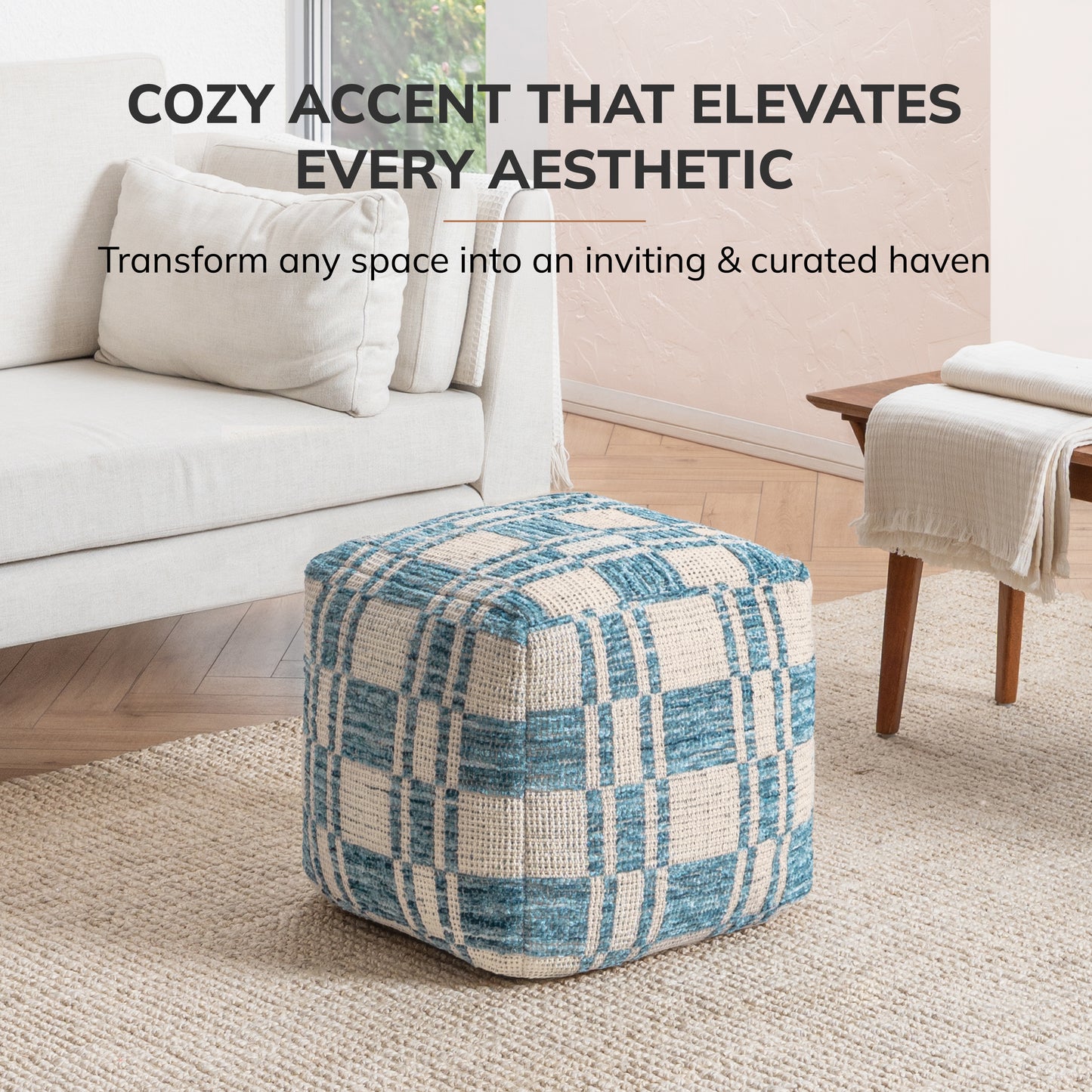 Leone Pouf - Blue