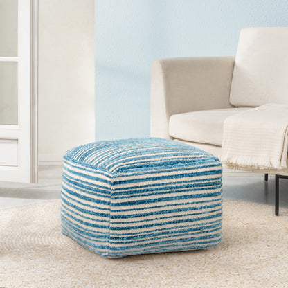 Melbourne Pouf - Blue