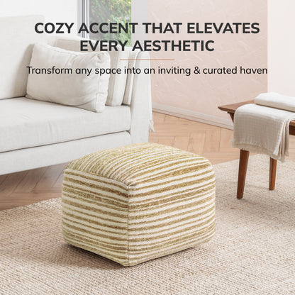 Melbourne Pouf - Light Brown