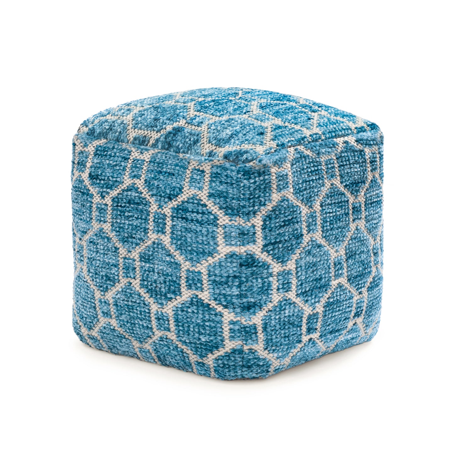 Athens Pouf - Blue