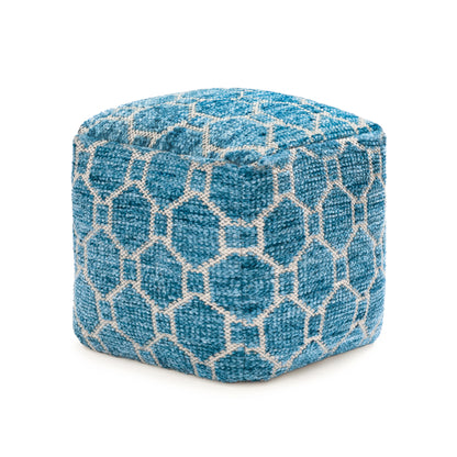 Athens Pouf - Blue