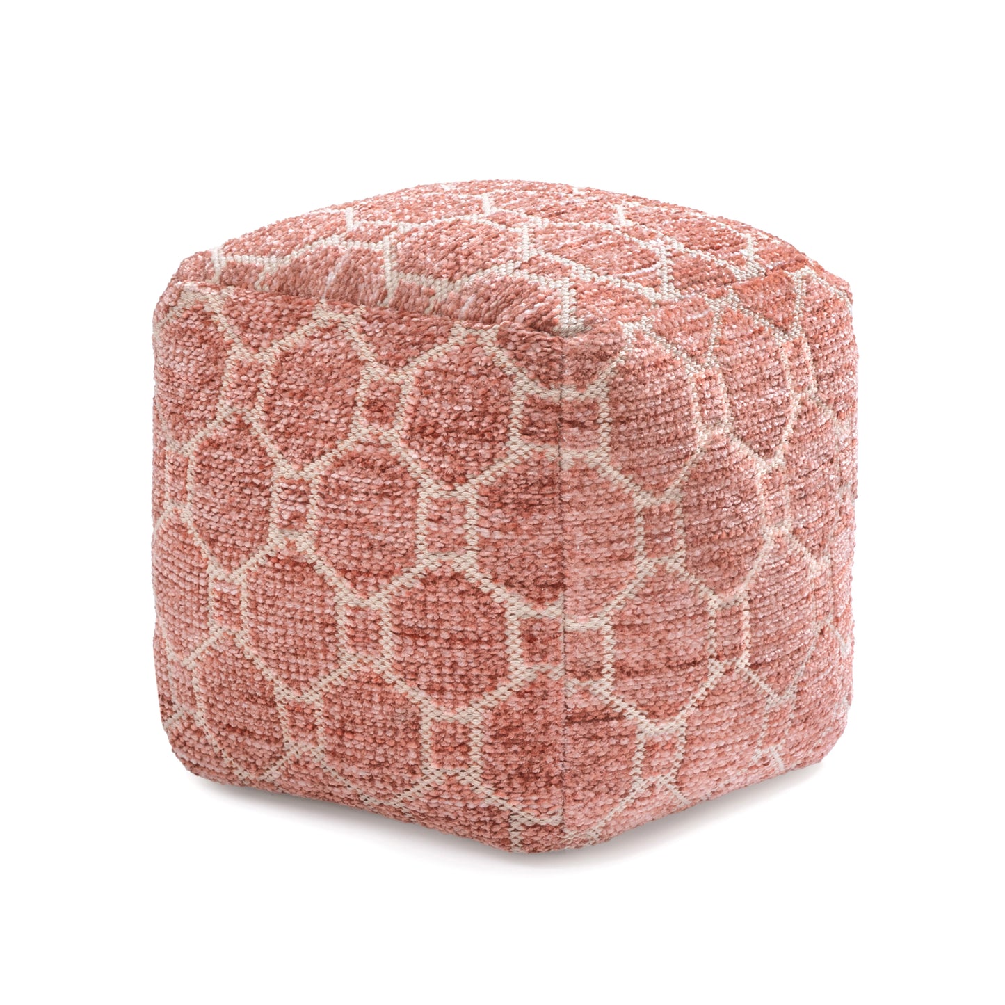 Athens Pouf - Red