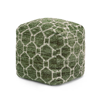 Athens Pouf - Green
