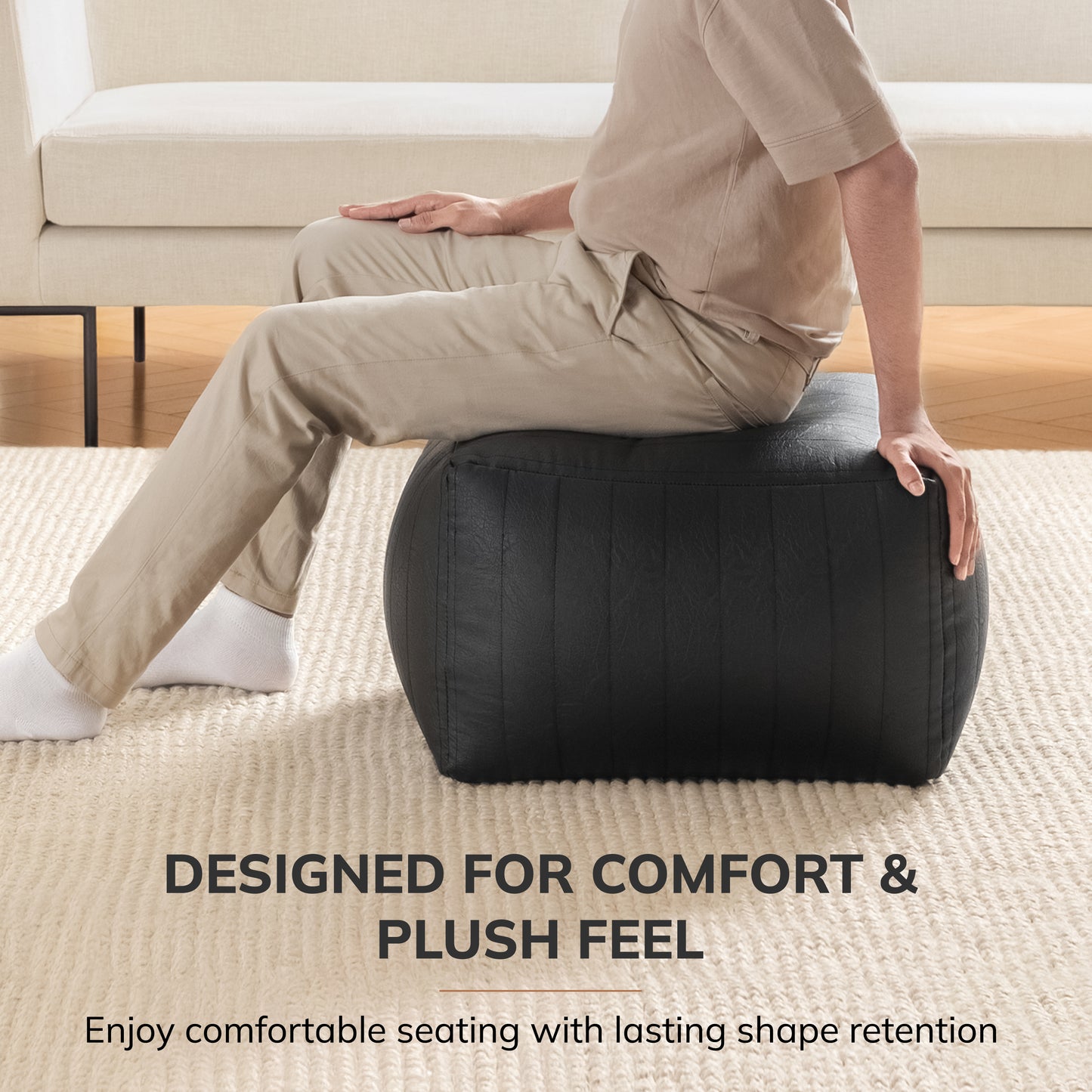 Florence Pouf - Black