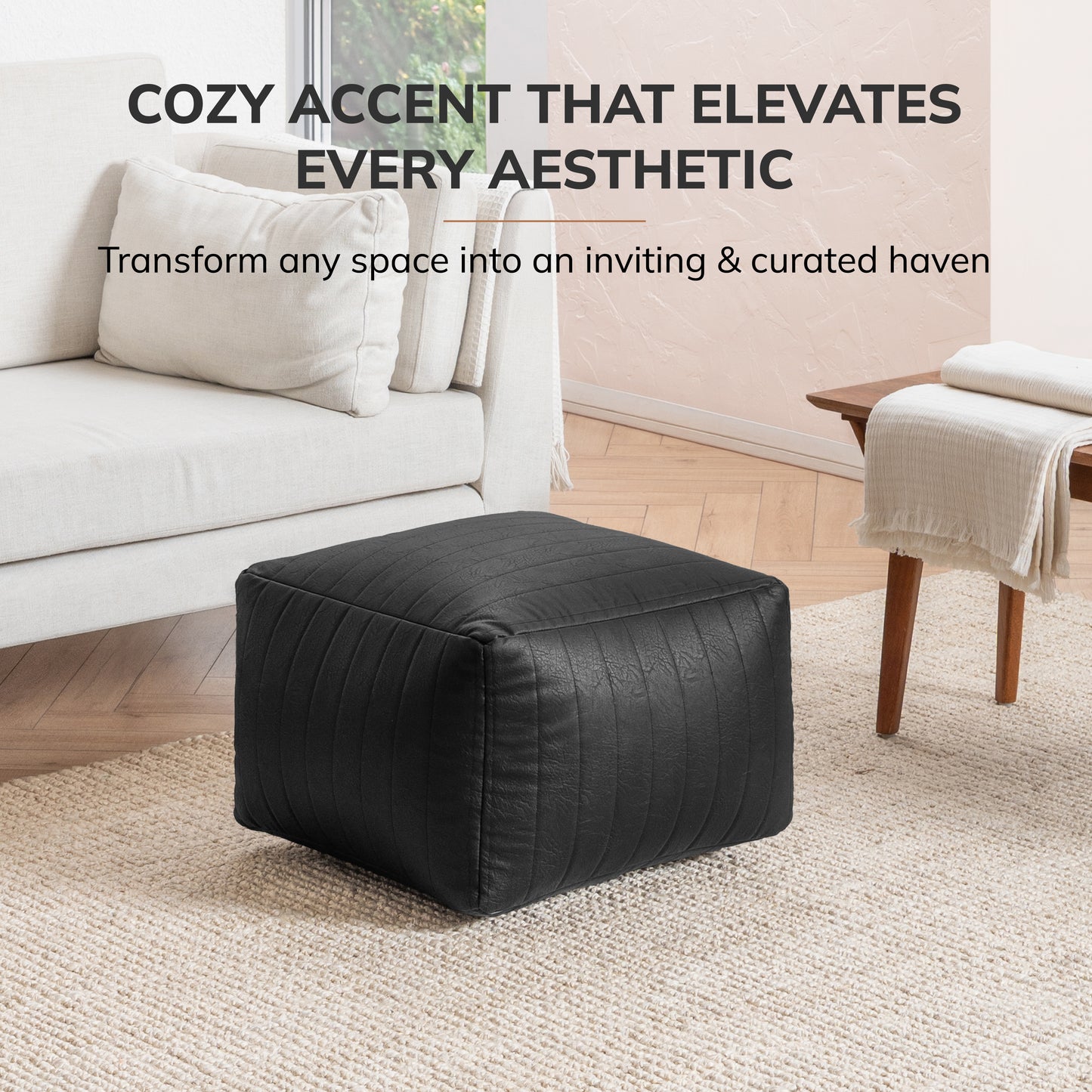 Florence Pouf - Black