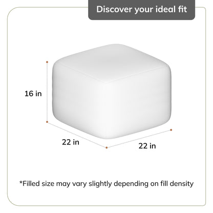 Florence Pouf - Cream