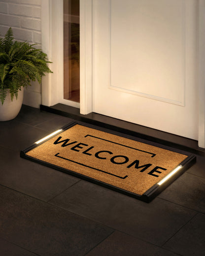 Solo BriteStep Doormat™ - Simple Welcome Framed