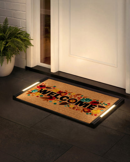 Solo BriteStep Doormat™ - Floral Welcome