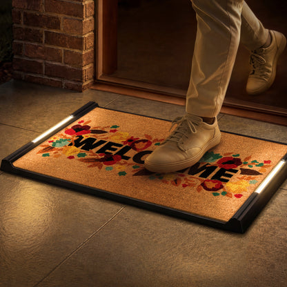 Solo BriteStep Doormat™ - Floral Welcome