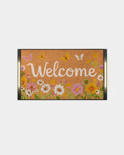 Solo BriteStep Doormat™ - Floral Wildflower Welcome