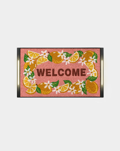 Solo BriteStep Doormat™ - Colorful Welcome Garden
