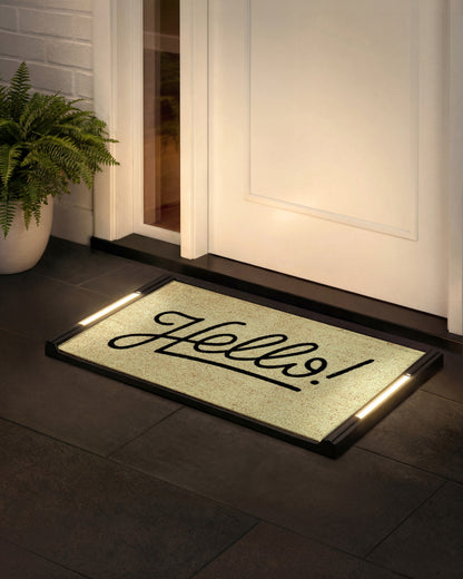 Solo BriteStep Doormat™ - Colorful Welcome Classic Hello