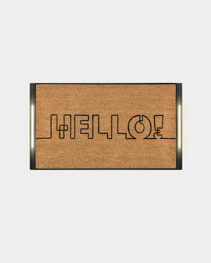 Solo BriteStep Doormat™ - Simple Welcome Line Art