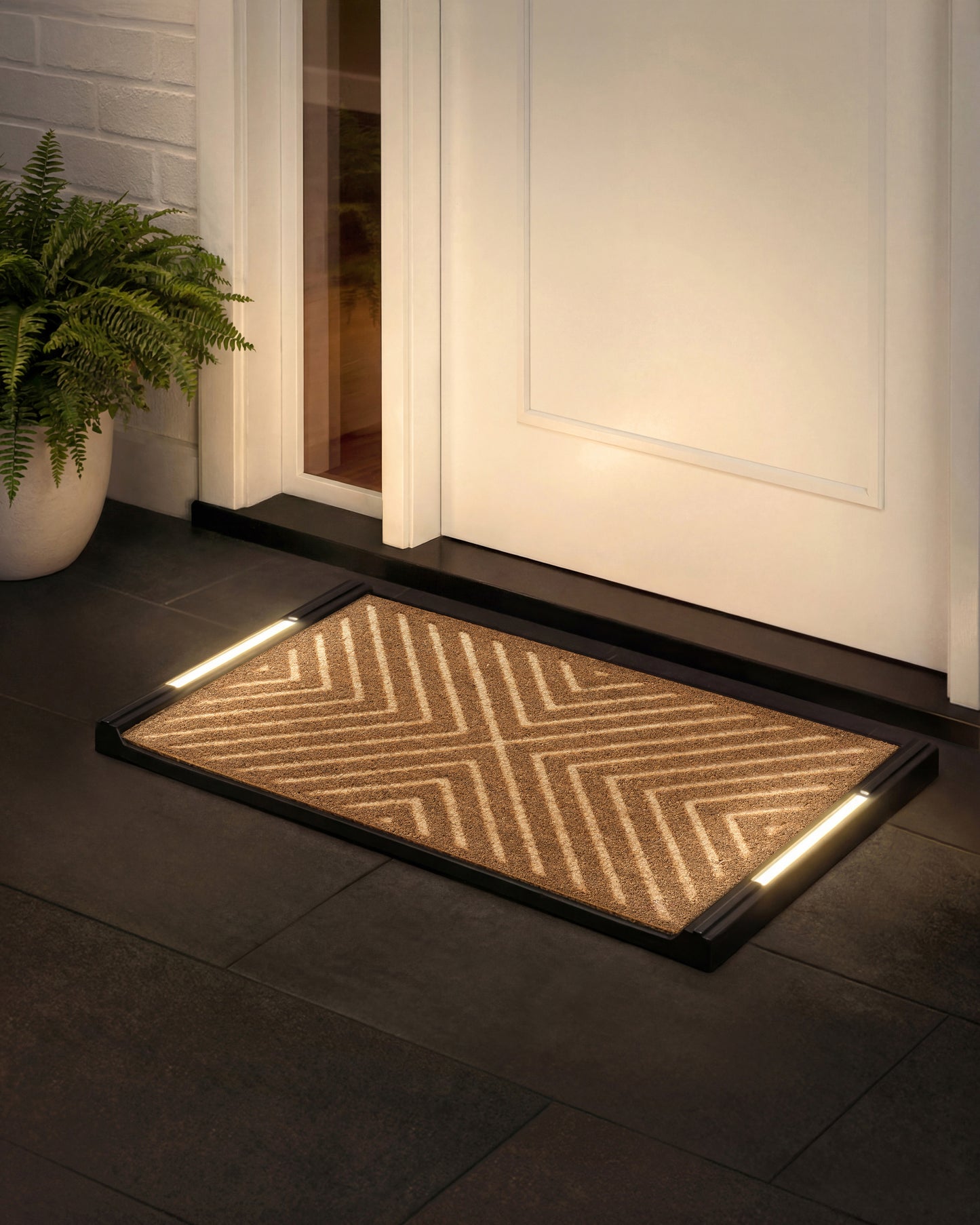 Solo BriteStep Doormat™ - Abstract & Graphic Chevron