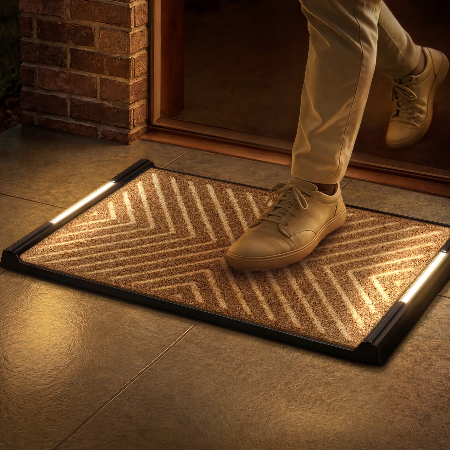 Solo BriteStep Doormat™ - Abstract & Graphic Chevron