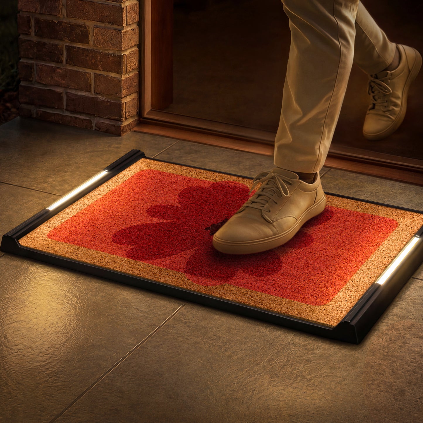 Solo BriteStep Doormat™ - Floral Bloom