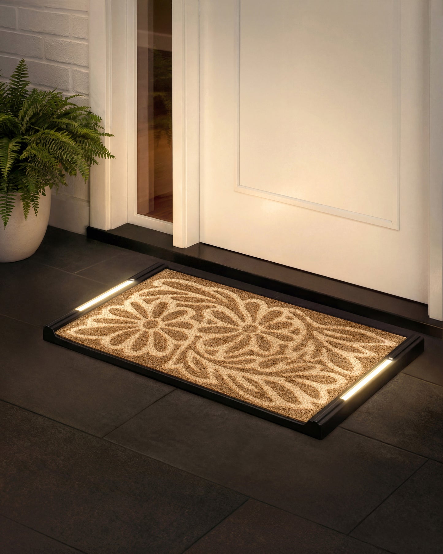 Solo BriteStep Doormat™ - Floral Vine