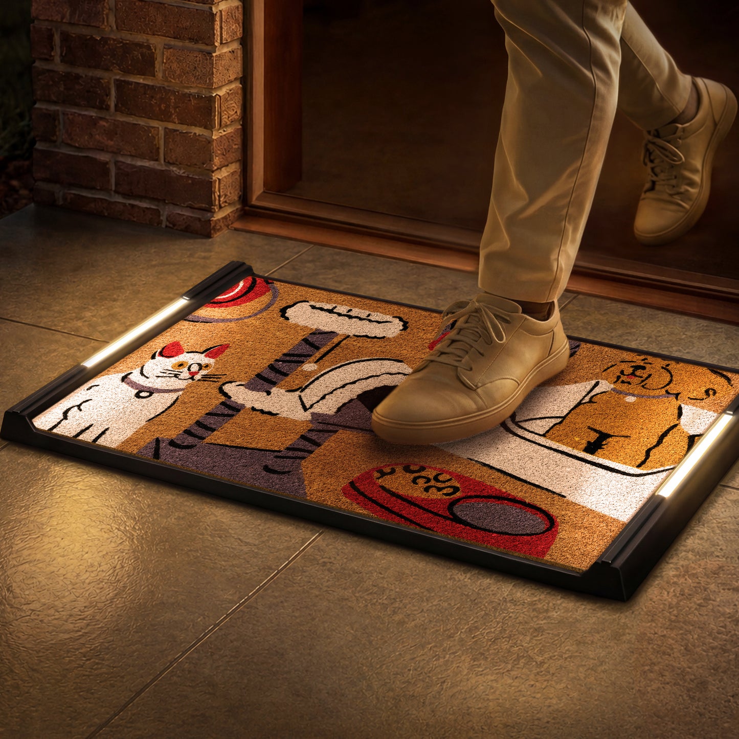 Solo BriteStep Doormat™ - Abstract & Graphic Pet