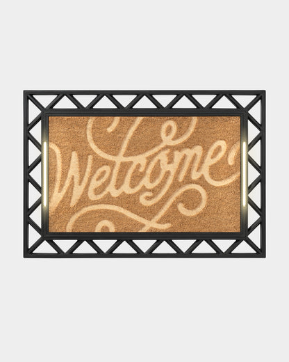 Contemporary BriteStep Doormat™ - Simple Welcome Embossed