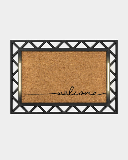 Contemporary BriteStep Doormat™ - Simple Welcome Whisper