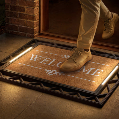 Contemporary BriteStep Doormat™ - Simple Welcome Vintage Charm