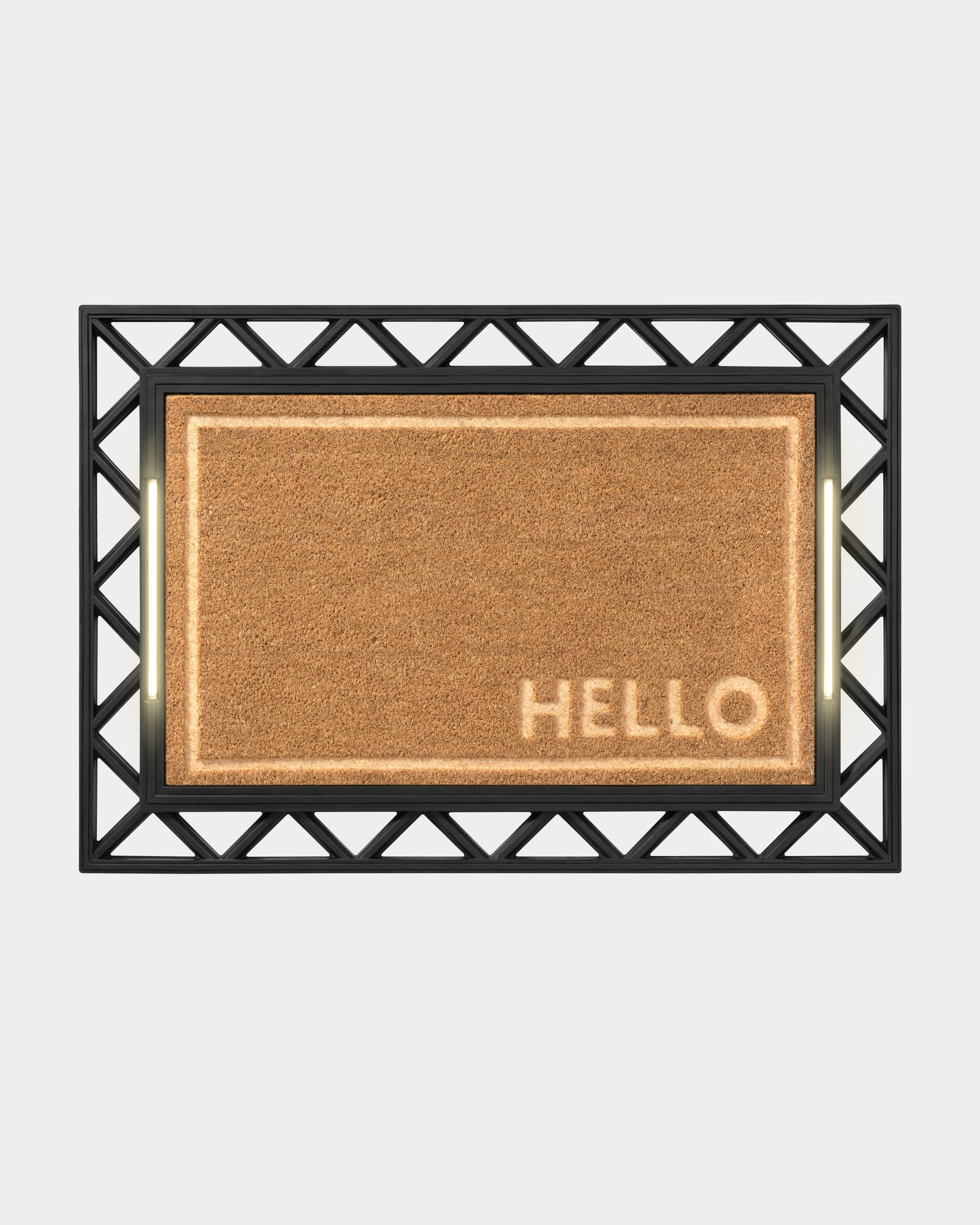 Contemporary BriteStep Doormat™ - Simple Welcome Corner Accent