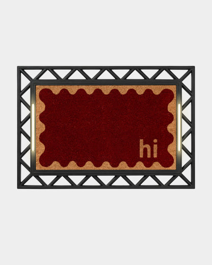 Contemporary BriteStep Doormat™ - Colorful Welcome Corner Accent