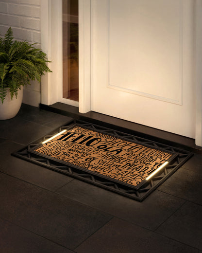 Contemporary BriteStep Doormat™ - Simple Welcome Typography