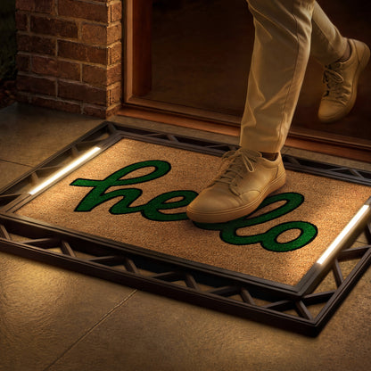 Contemporary BriteStep Doormat™ - Colorful Welcome Playful Hello
