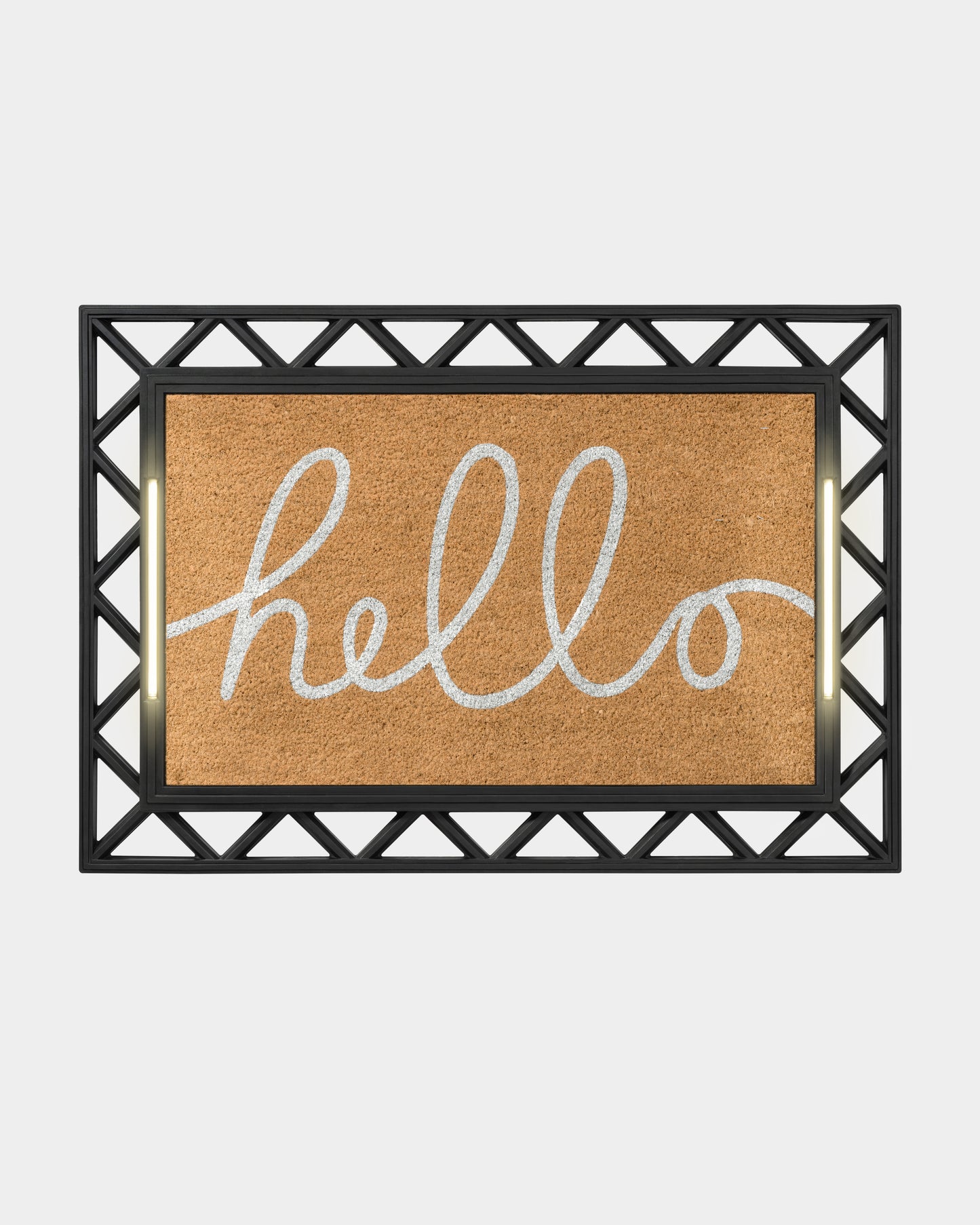 Contemporary BriteStep Doormat™ - Simple Welcome Long Hand