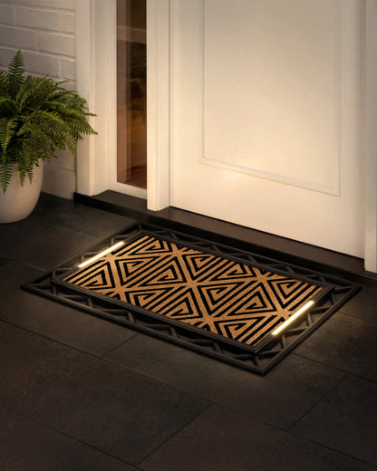 Contemporary BriteStep Doormat™️ - Abstract & Graphic Maze