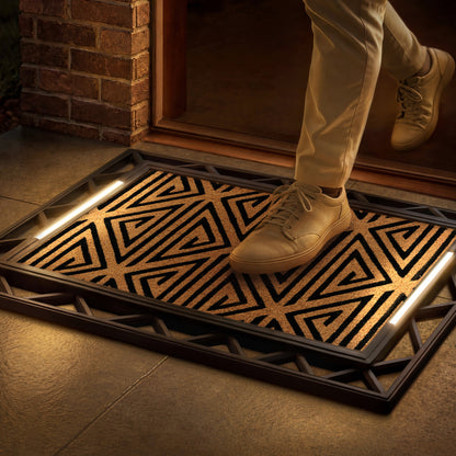 Contemporary BriteStep Doormat™ - Abstract & Graphic Maze