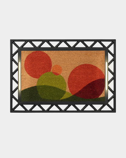 Contemporary BriteStep Doormat™️ - Abstract & Graphic Circles
