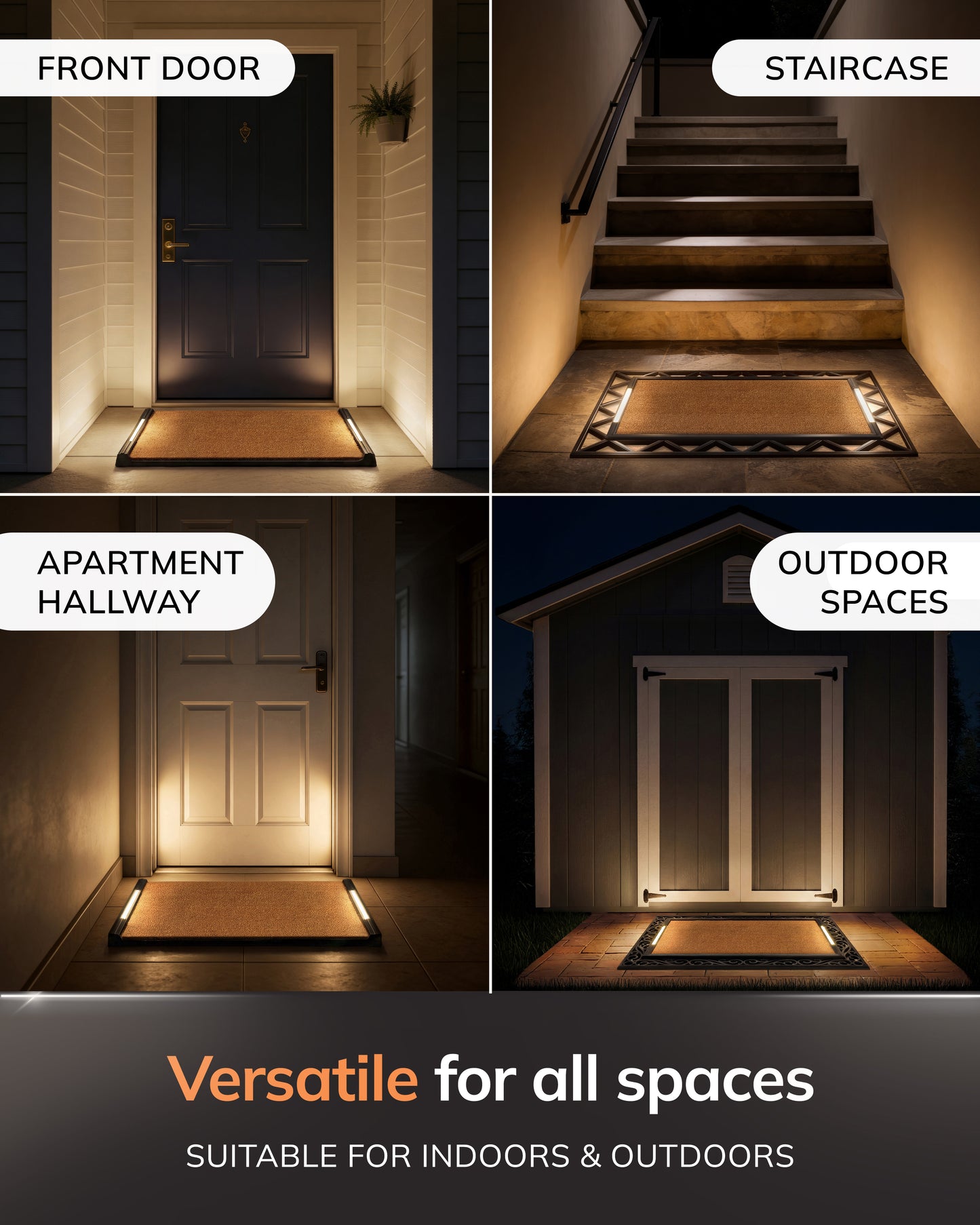 Contemporary BriteStep Doormat™️ - Abstract & Graphic Color Block