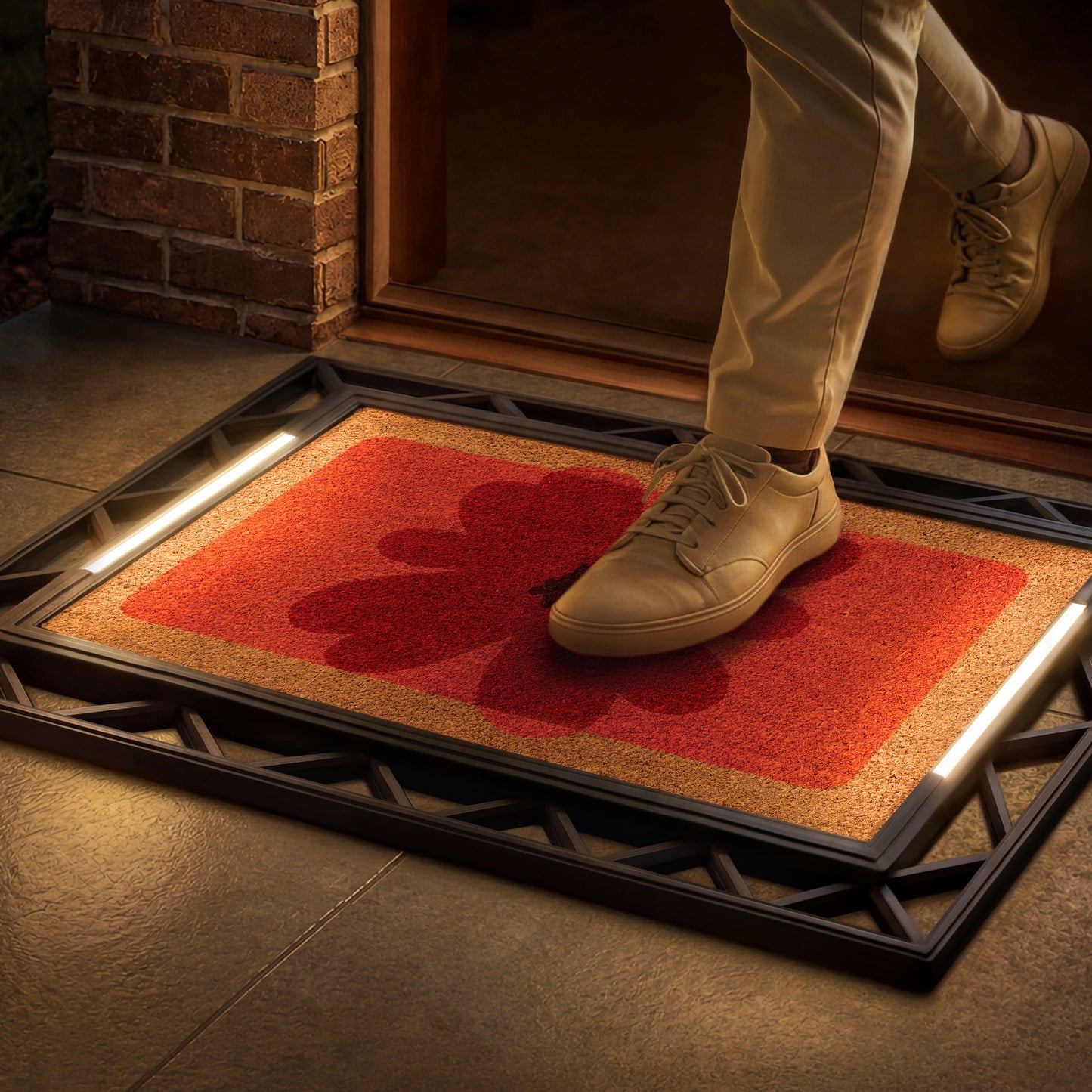 Contemporary BriteStep Doormat™ - Floral Bloom