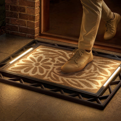 Contemporary BriteStep Doormat™ - Floral Vine