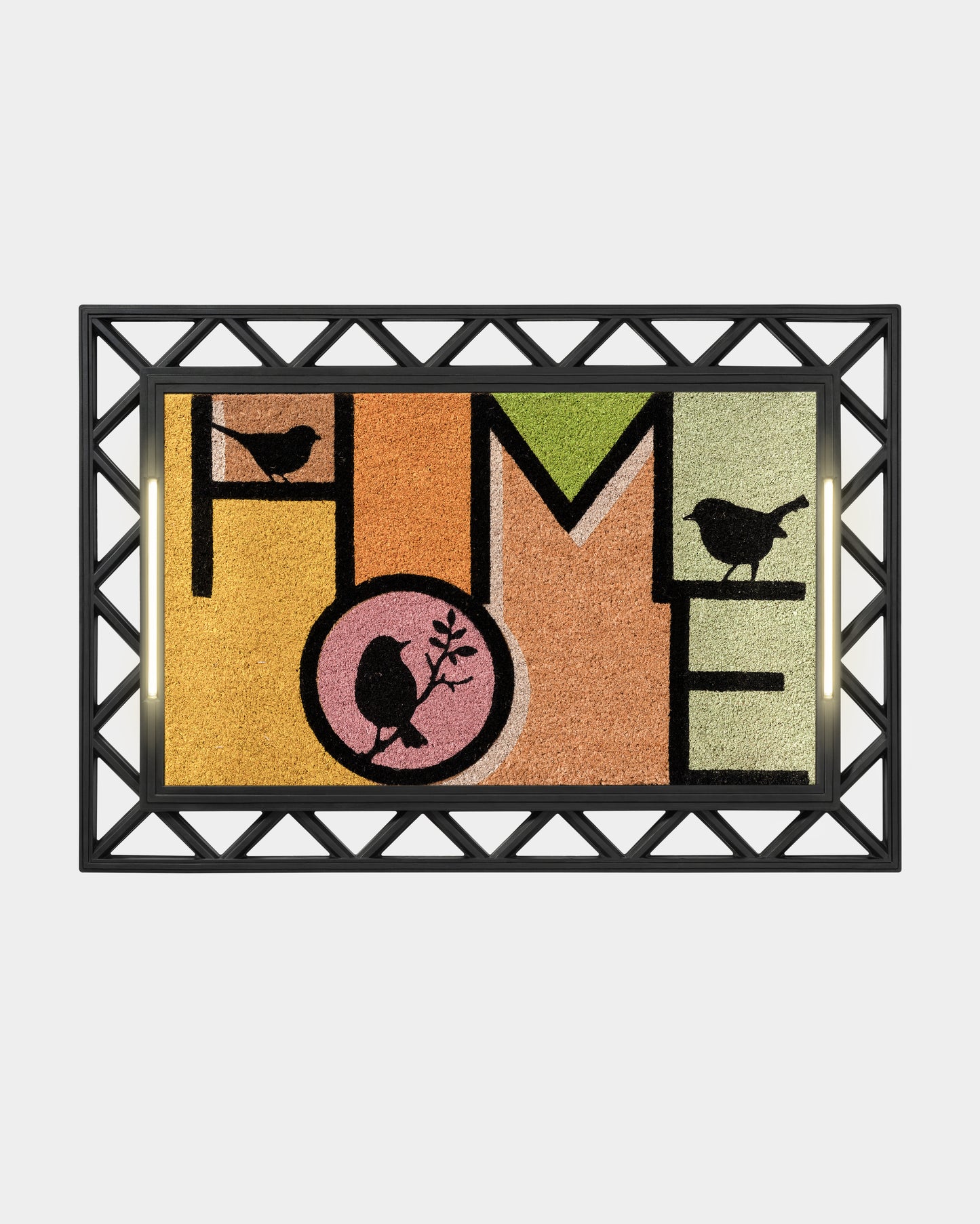 Contemporary BriteStep Doormat™ - Colorful Welcome Home Birds