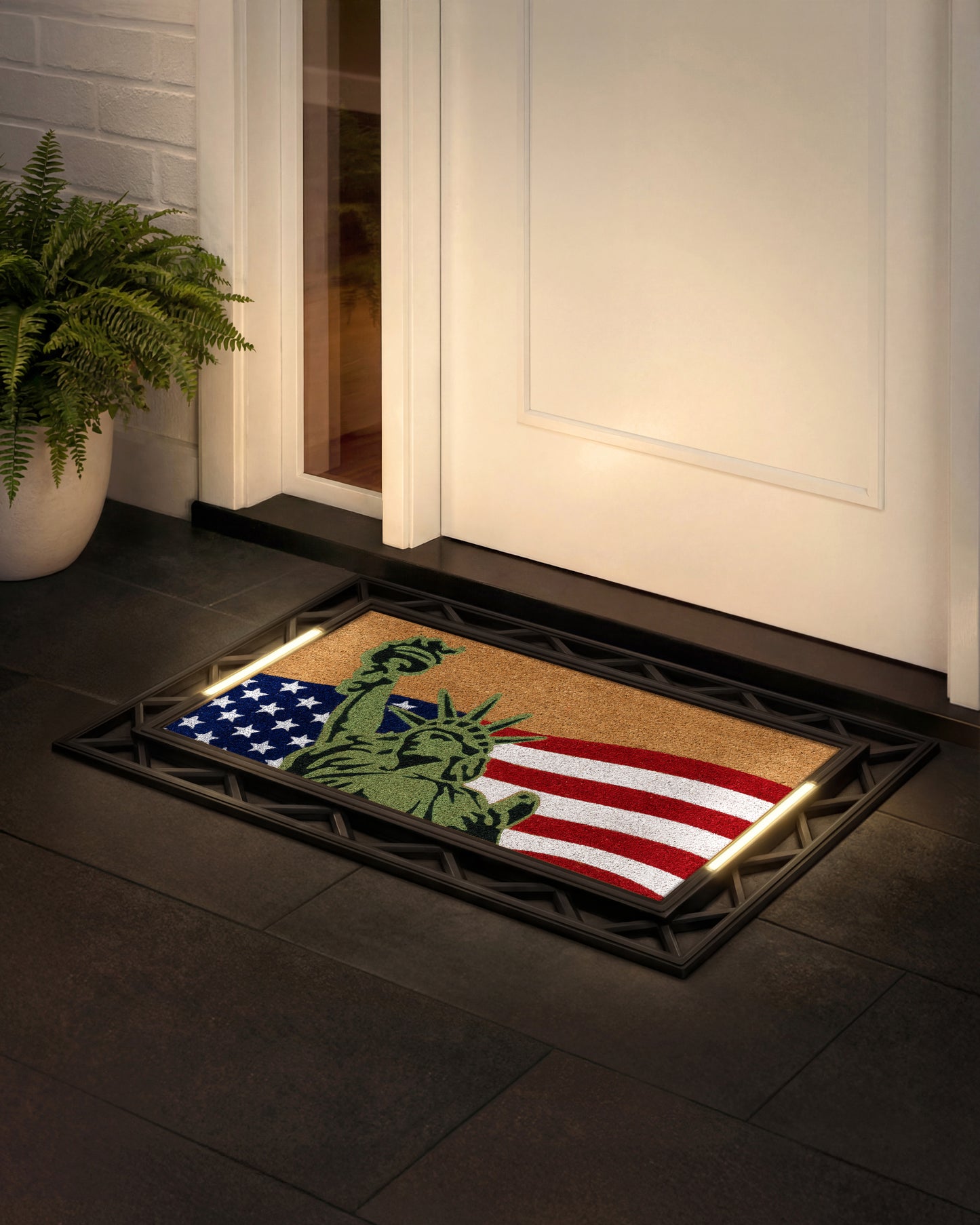 Contemporary BriteStep Doormat™ - Abstract & Graphic Liberty