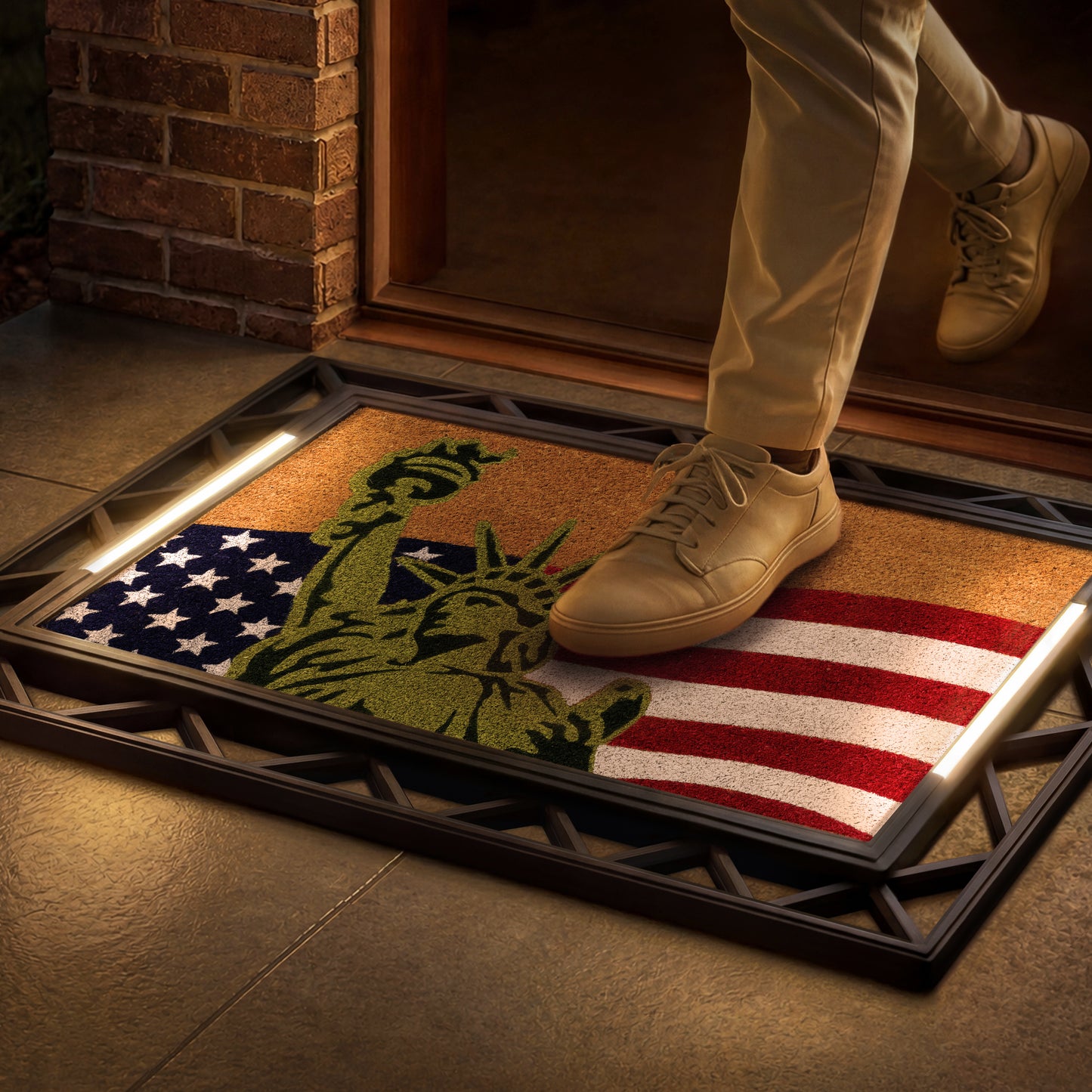 Contemporary BriteStep Doormat™ - Abstract & Graphic Liberty