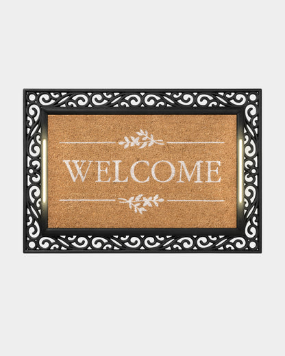 Scroll BriteStep Doormat™ - Simple Welcome Vintage Charm