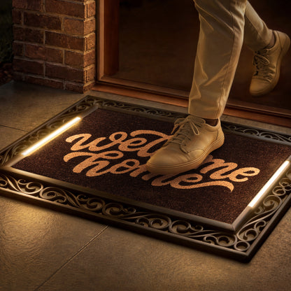 Scroll BriteStep Doormat™ - Colorful Welcome Classic Welcome