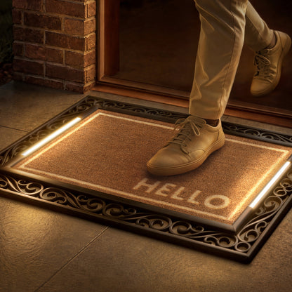 Scroll BriteStep Doormat™ - Simple Welcome Corner Accent