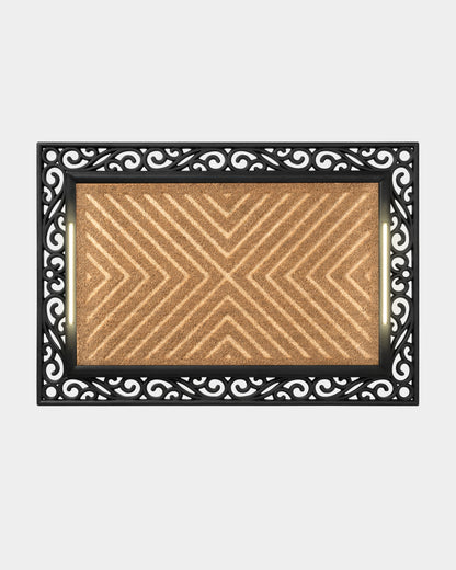 Scroll BriteStep Doormat™ - Abstract & Graphic Chevron