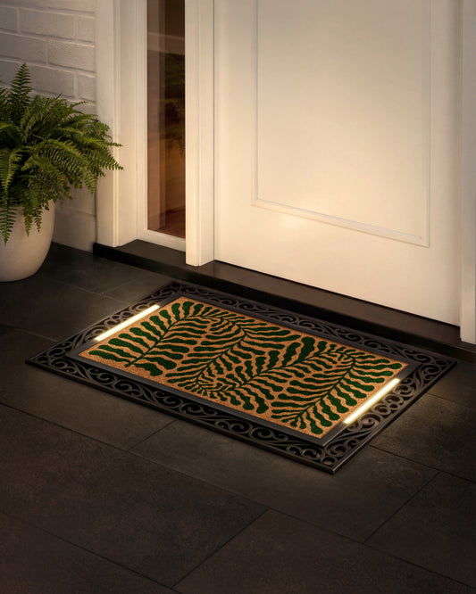 Scroll BriteStep Doormat™ - Floral Botanical