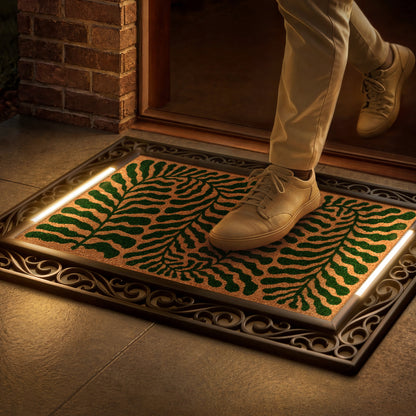 Scroll BriteStep Doormat™ - Floral Botanical