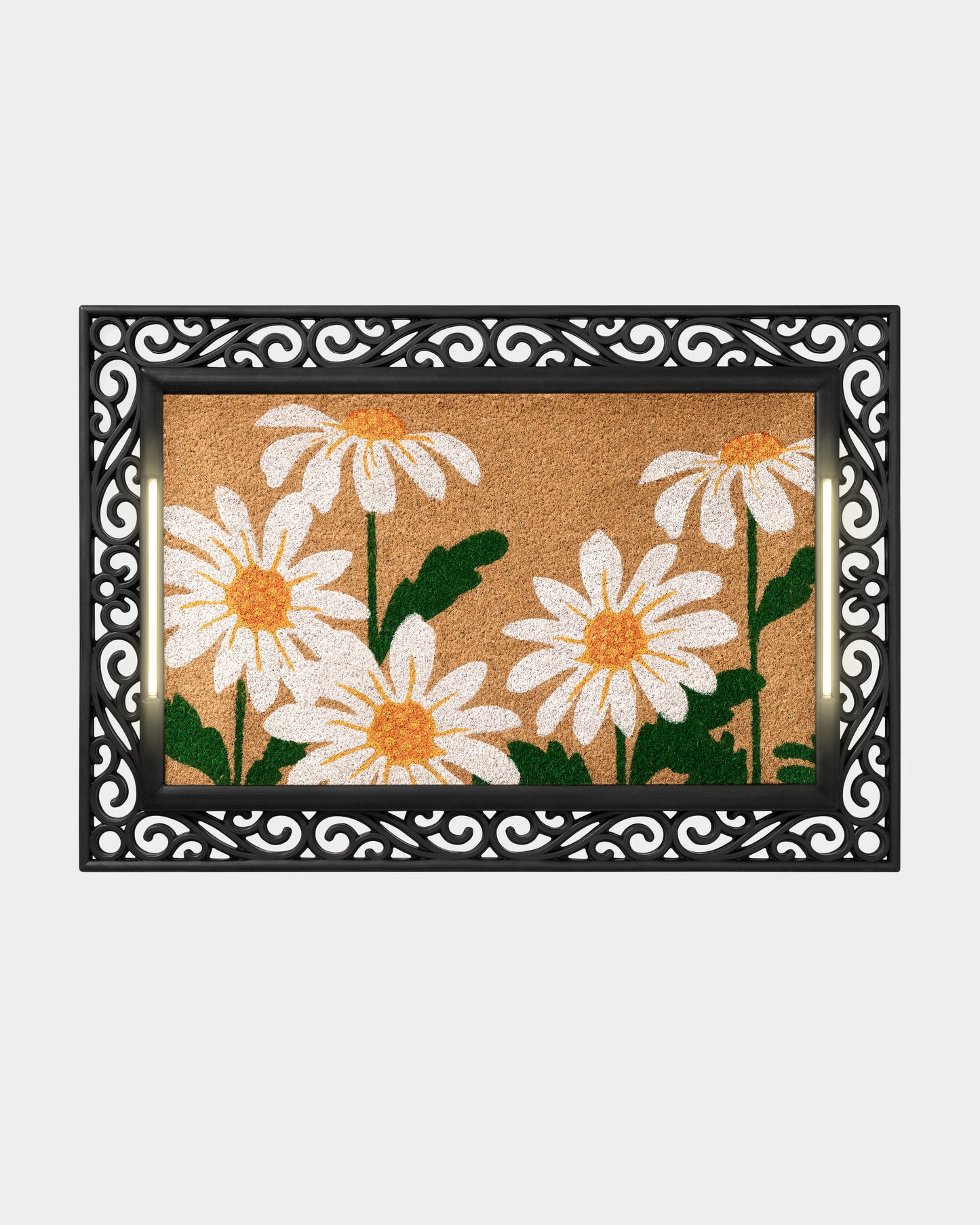 Scroll BriteStep Doormat™ - Floral Daisy