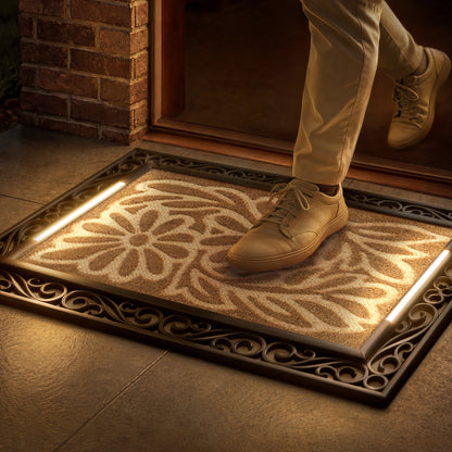 Scroll BriteStep Doormat™ - Floral Vine