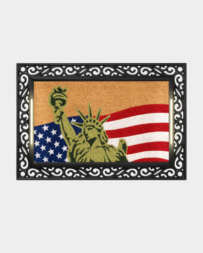 Scroll BriteStep Doormat™ - Abstract & Graphic Liberty